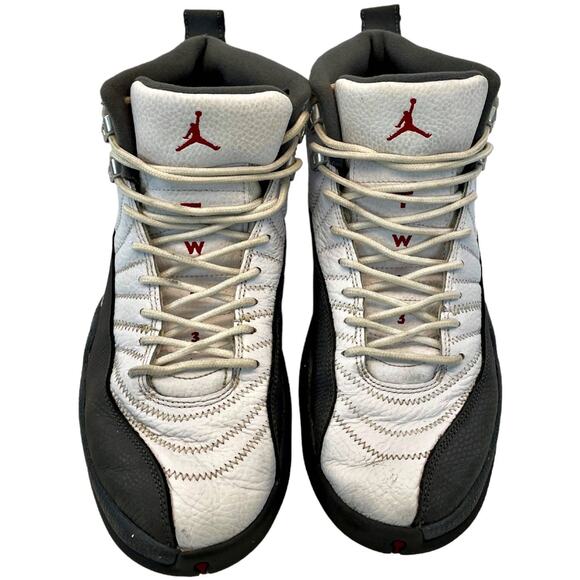 Nike Air Jordan 12 Retro White Black Dark Gray 2019  130690-160 main image 4